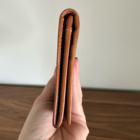 Celine Macadam and brown leather long wallet - Picture 7 of 10